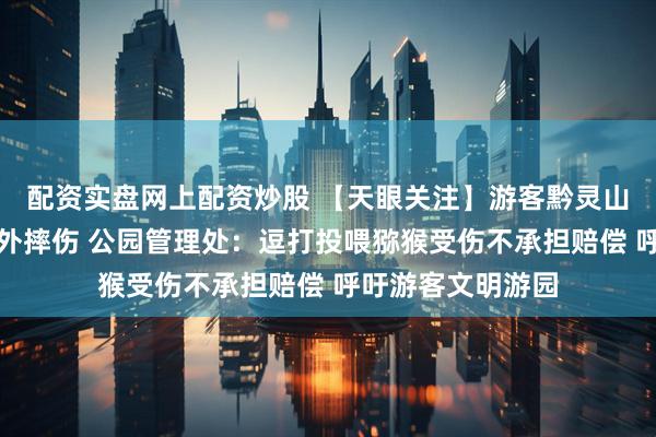 配资实盘网上配资炒股 【天眼关注】游客黔灵山公园投喂猕猴意外摔伤 公园管理处：逗打投喂猕猴受伤不承担赔偿 呼吁游客文明游园